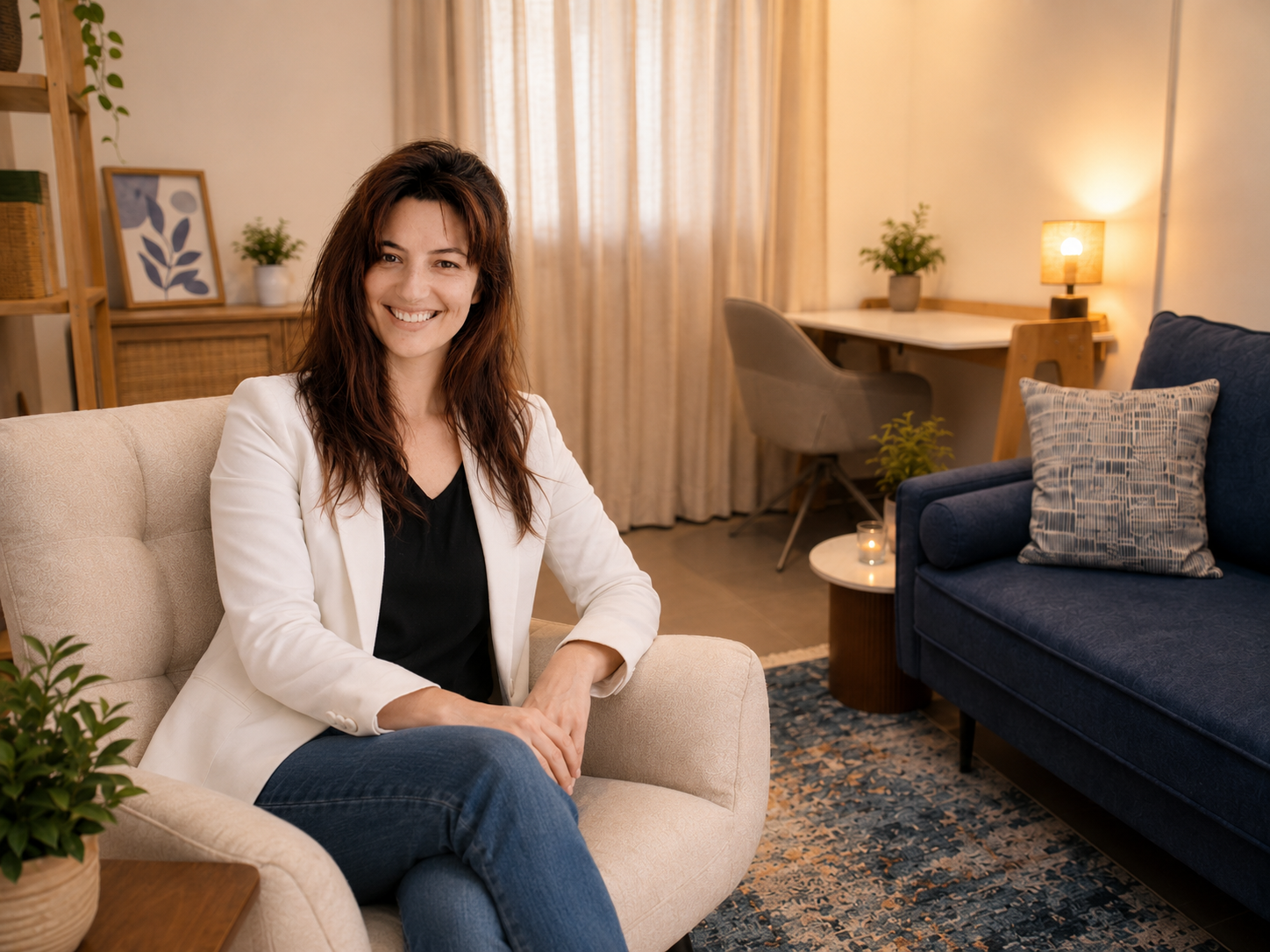 חן עמר, M.A — מטפלת רגשית, מוסמכת EMDR, קליניקה במודיעין